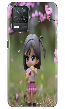 Cute Girl Mobile Back Case for Realme 8 5G (Design - 92)