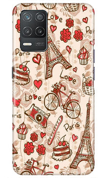 Love Paris Mobile Back Case for Narzo 30 5G  (Design - 103)