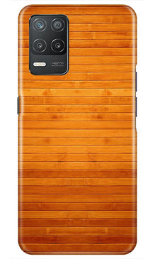 Wooden Look Mobile Back Case for Realme 8 5G  (Design - 111)