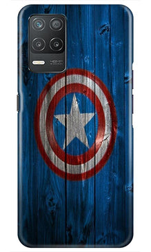 Captain America Superhero Mobile Back Case for Realme 8 5G  (Design - 118)