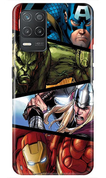 Avengers Superhero Mobile Back Case for Realme 8 5G  (Design - 124)