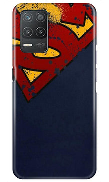 Superman Superhero Mobile Back Case for Realme 8 5G  (Design - 125)