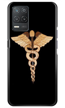 Doctor Logo Mobile Back Case for Realme 8 5G  (Design - 134)