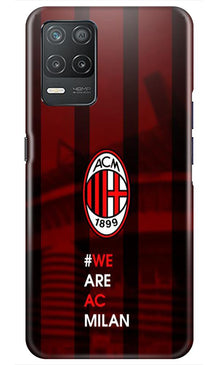 AC Milan Mobile Back Case for Realme 8 5G  (Design - 155)