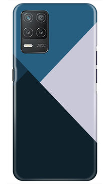 Blue Shades Mobile Back Case for Realme 8 5G (Design - 188)