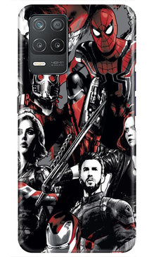 Avengers Mobile Back Case for Narzo 30 5G (Design - 190)