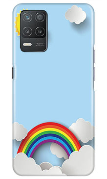 Rainbow Mobile Back Case for Realme 8 5G (Design - 225)