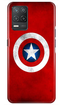 Captain America Mobile Back Case for Realme 8 5G (Design - 249)