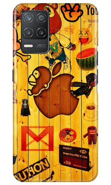 Wooden Texture Mobile Back Case for Realme 8 5G (Design - 367)