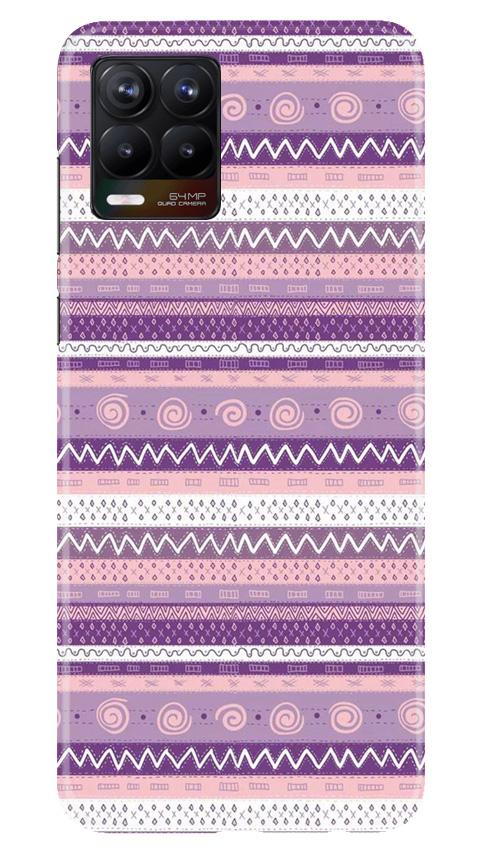 Zigzag line pattern3 Case for Realme 8