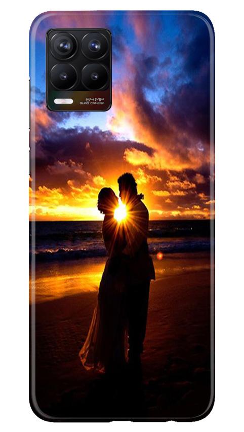 Couple Sea shore Case for Realme 8