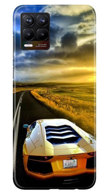 Car lovers Mobile Back Case for Realme 8 (Design - 46)