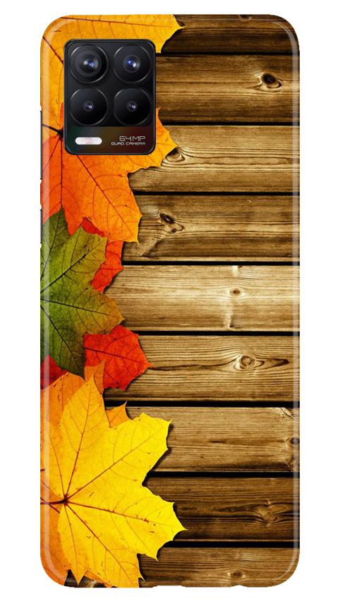 Wooden look3 Case for Realme 8