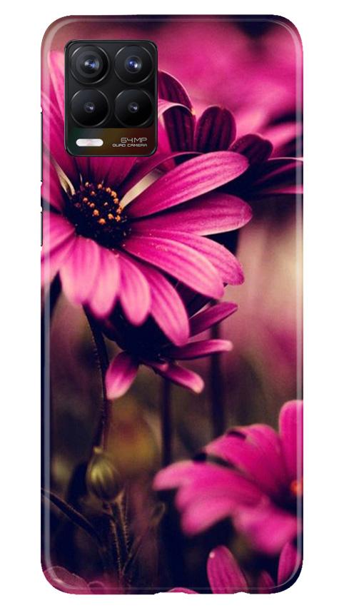 Purple Daisy Case for Realme 8