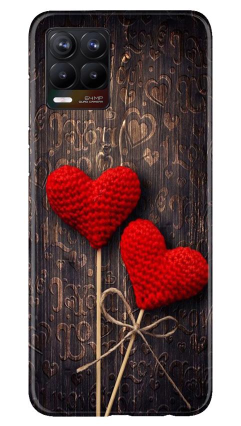 Red Hearts Case for Realme 8