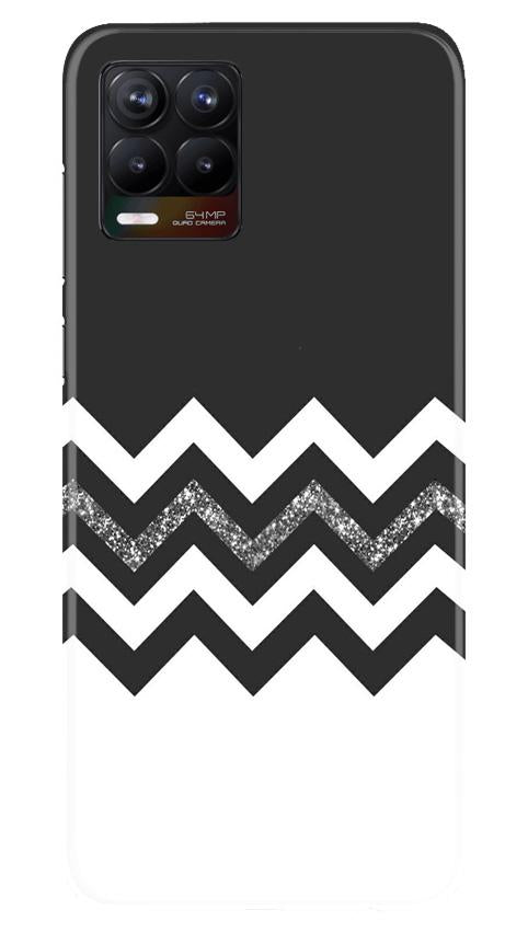 Black white Pattern2Case for Realme 8