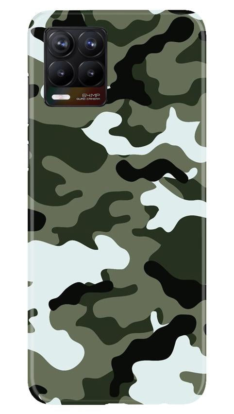 Army Camouflage Case for Realme 8(Design - 108)