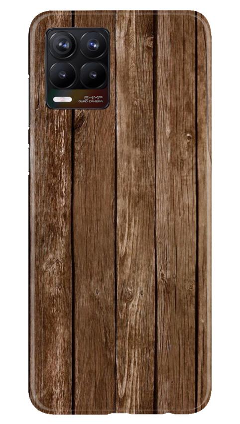 Wooden Look Case for Realme 8(Design - 112)