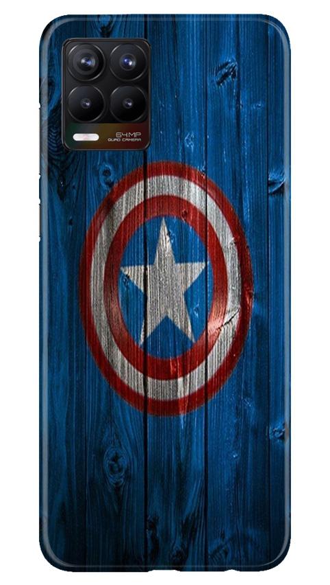 Captain America Superhero Case for Realme 8(Design - 118)