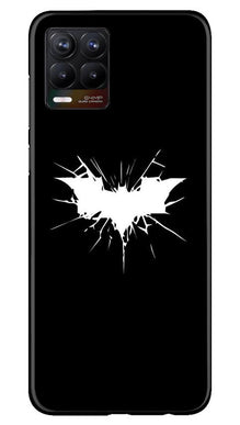 Batman Superhero Mobile Back Case for Realme 8  (Design - 119)