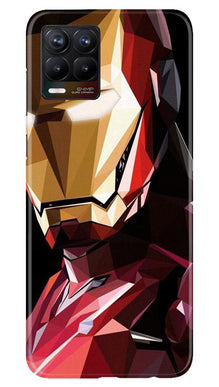 Iron Man Superhero Mobile Back Case for Realme 8 Pro  (Design - 122)