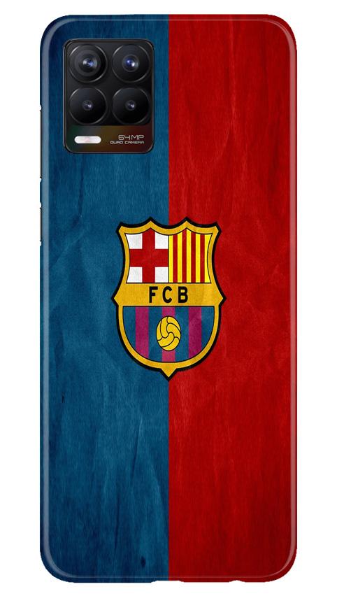 FCB Football Case for Realme 8(Design - 123)