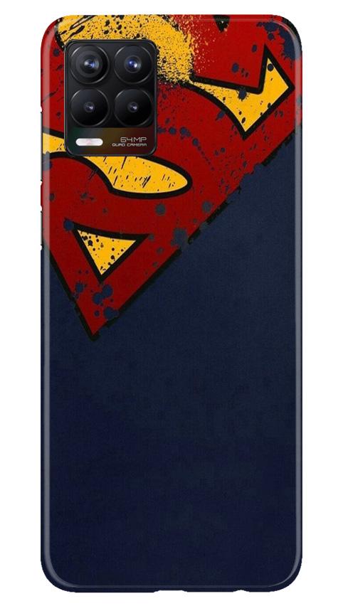 Superman Superhero Case for Realme 8(Design - 125)