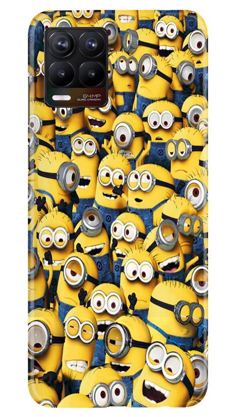 Minions Case for Realme 8(Design - 126)