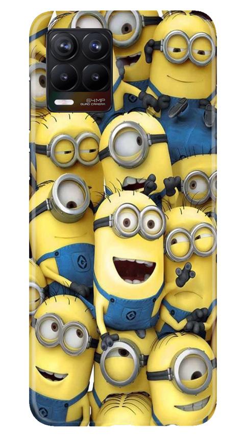 Minions Case for Realme 8(Design - 127)