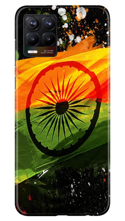 Indian Flag Case for Realme 8(Design - 137)