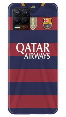 Qatar Airways Mobile Back Case for Realme 8  (Design - 160)