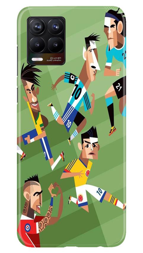 Football Case for Realme 8(Design - 166)