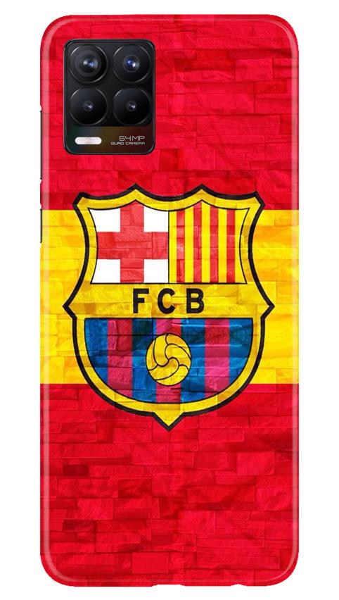 FCB Football Case for Realme 8(Design - 174)