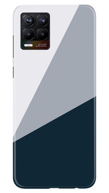 Blue Shade Mobile Back Case for Realme 8 (Design - 182)