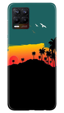 Sky Trees Mobile Back Case for Realme 8 Pro (Design - 191)