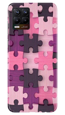 Puzzle Mobile Back Case for Realme 8 (Design - 199)