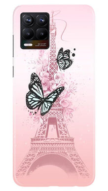 Eiffel Tower Mobile Back Case for Realme 8 (Design - 211)