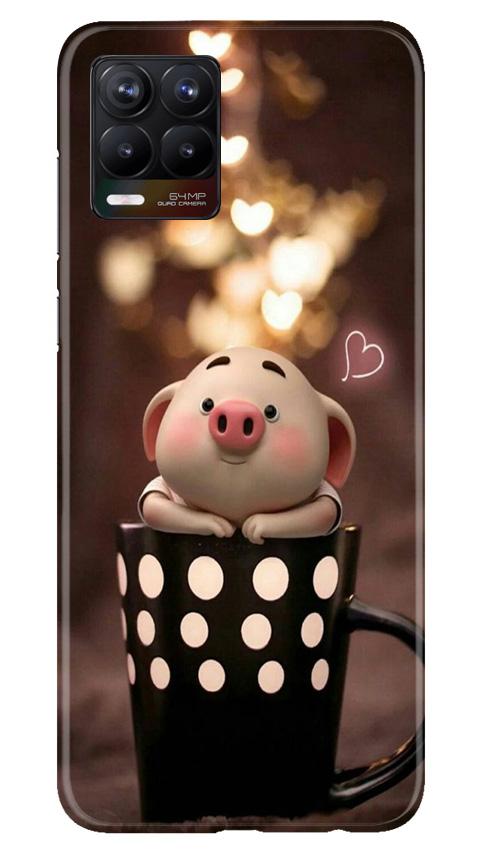 Cute Bunny Case for Realme 8 Pro (Design No. 213)