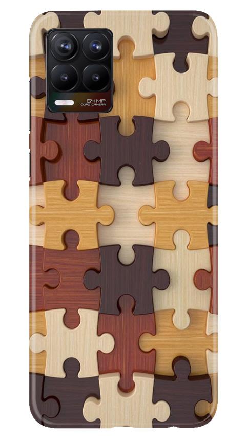 Puzzle Pattern Case for Realme 8 Pro (Design No. 217)