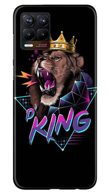 Lion King Mobile Back Case for Realme 8 (Design - 219)