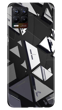 Modern Art Mobile Back Case for Realme 8 (Design - 230)