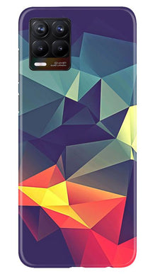 Modern Art Mobile Back Case for Realme 8 (Design - 232)