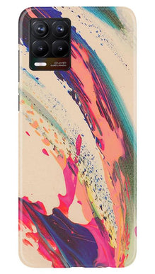 Modern Art Mobile Back Case for Realme 8 (Design - 234)