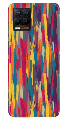 Modern Art Mobile Back Case for Realme 8 (Design - 242)