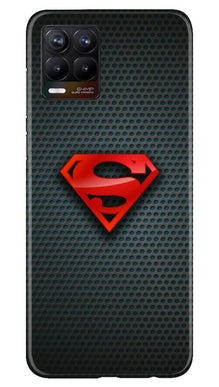 Superman Mobile Back Case for Realme 8 (Design - 247)