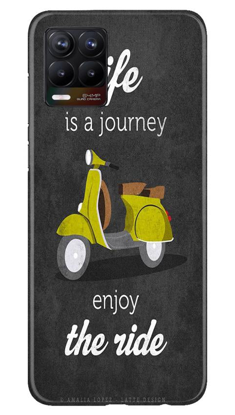 Life is a Journey Case for Realme 8 Pro (Design No. 261)