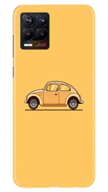 Vintage Car Mobile Back Case for Realme 8 (Design - 262)