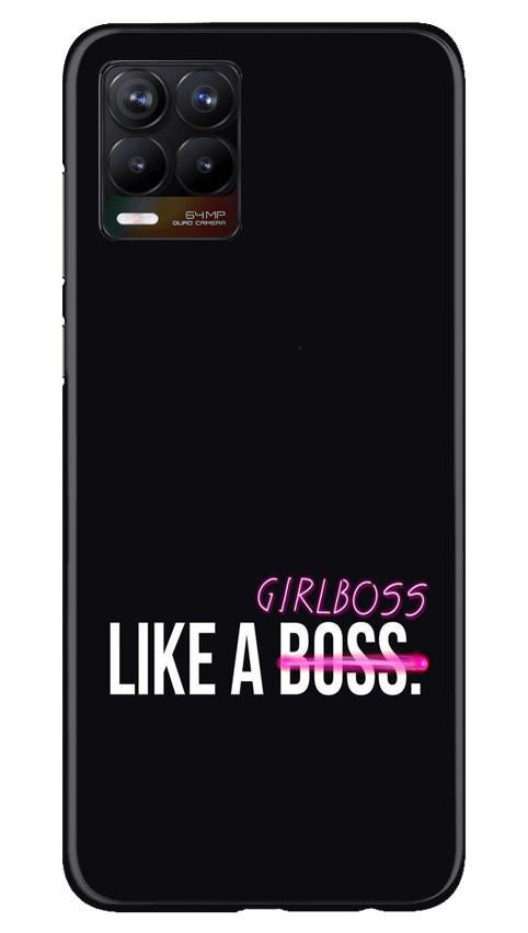 Like a Girl Boss Case for Realme 8 Pro (Design No. 265)