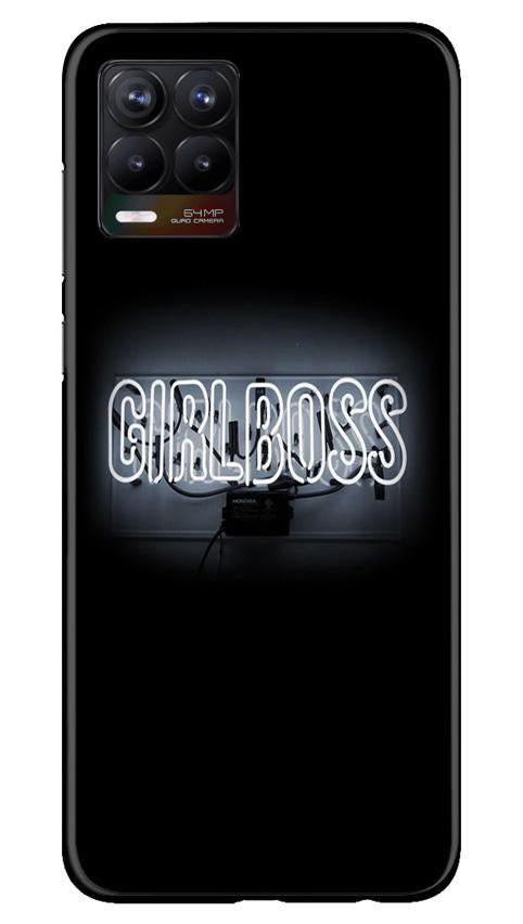 Girl Boss Black Case for Realme 8 Pro (Design No. 268)