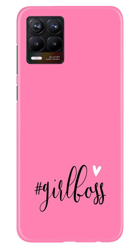 Girl Boss Pink Case for Realme 8 Pro (Design No. 269)